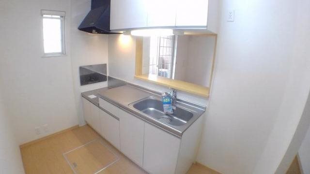 キッチン　※別号室の写真です。