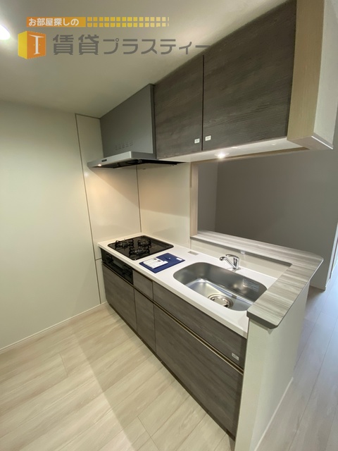 キッチン　３口システムキッチン！