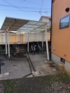 その他共有部分　屋根付き駐輪場