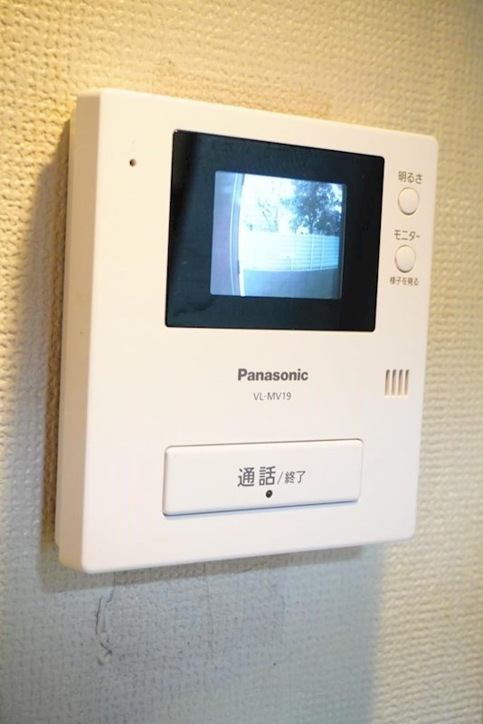 セキュリティ　来客時に便利なＴＶモニターホン