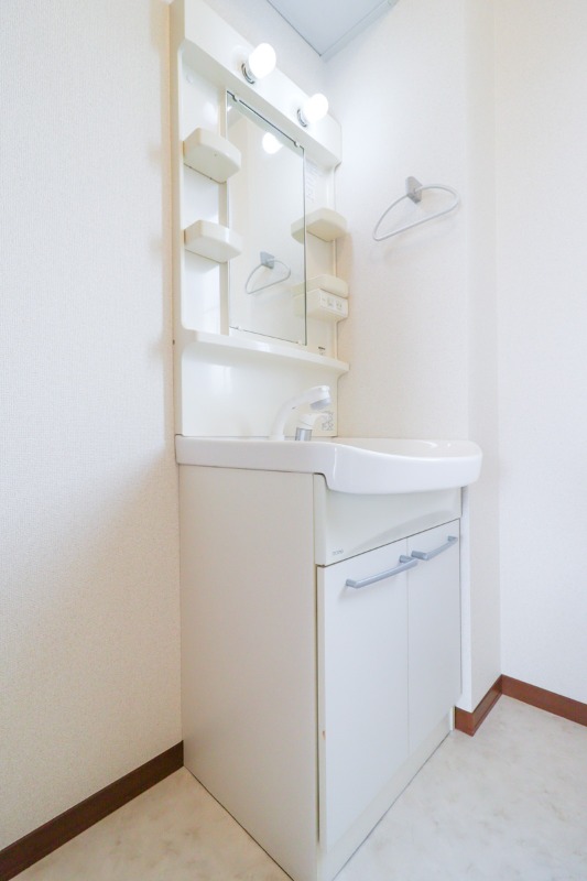 洗面設備　図面と現状に相違がある場合には現状を優先