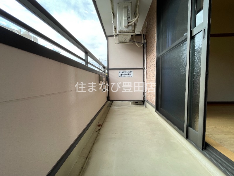 バルコニー　同型別部屋写真