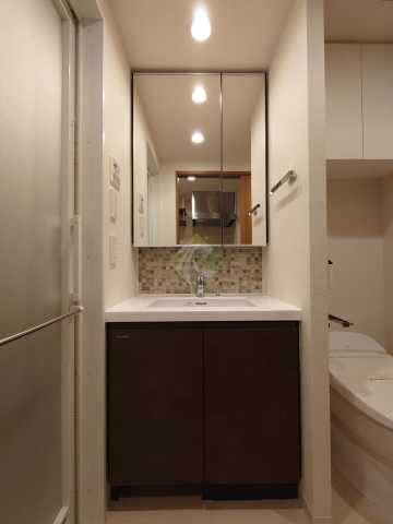 洗面設備　パークキューブ西新宿