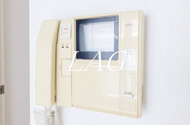 セキュリティ　モニター付きインターホンです。