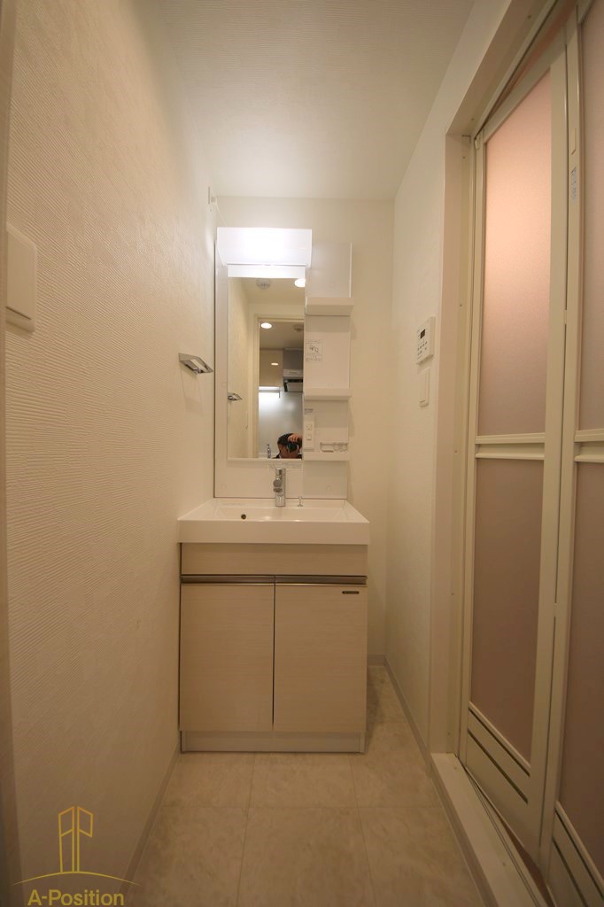 洗面設備　ミラージュパレス難波クルヴァ