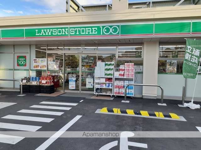 コンビニ　ローソンストア１００東住吉矢田（コンビニ）まで350m