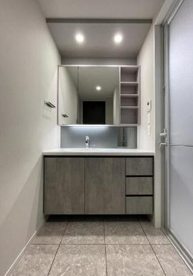 洗面設備　※別部屋の参考写真です。
