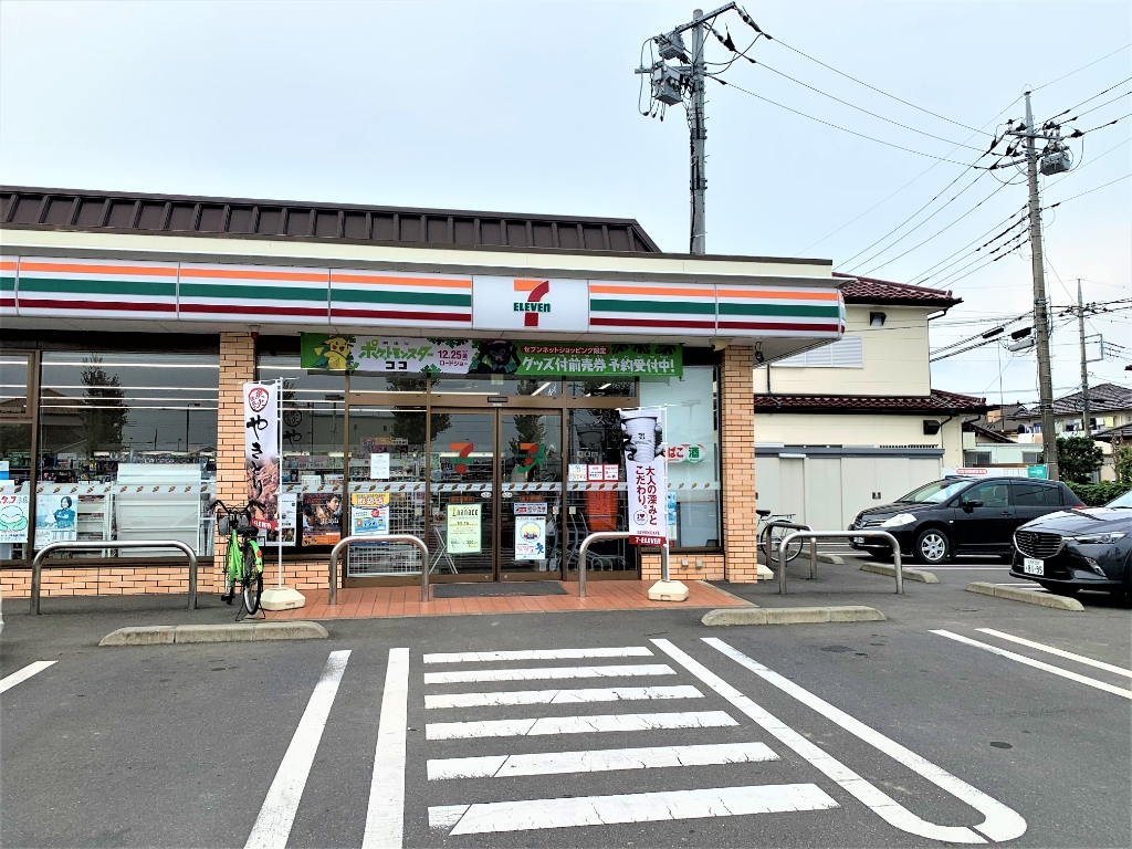 コンビニ　セブンイレブン 栃木駅南店（コンビニ）まで511m