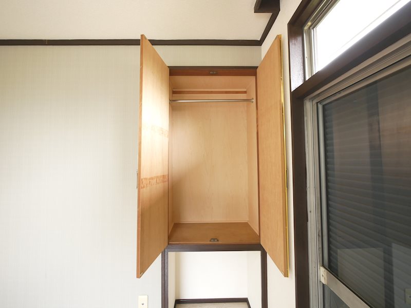 収納　クローゼット（１F 洋室７帖）