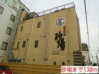 飲食店　砂場（飲食店）まで130m