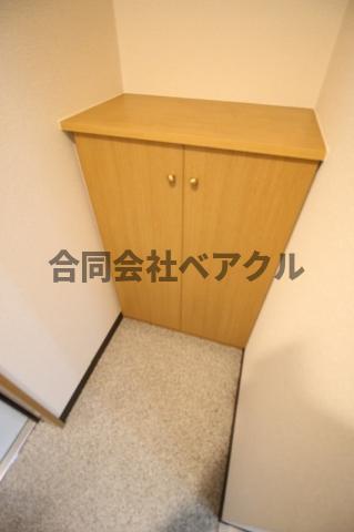 収納　大きなスペースがあり、収納には困りません