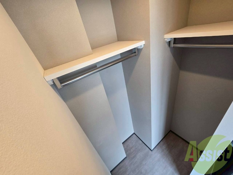 収納　収納もバッチリあるのでお部屋が片付きますよ！