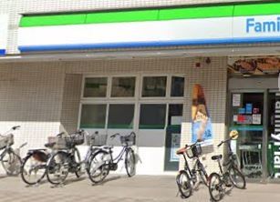 コンビニ　ファミリーマートかわだ多摩川店（コンビニ）まで260m