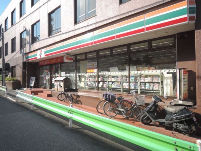 コンビニ　セブンイレブン 目黒東山3丁目店（コンビニ）まで80m