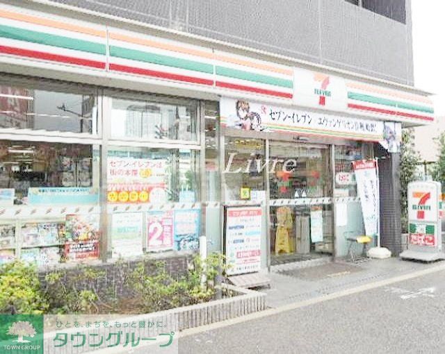 コンビニ　セブンイレブン東雲店（コンビニ）まで448m