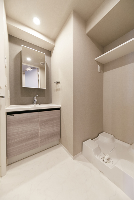 洗面設備　※写真は同タイプ住戸です。