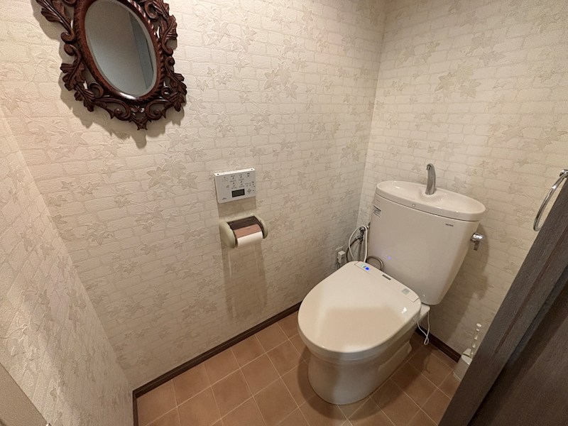 トイレ　トイレもとても綺麗です