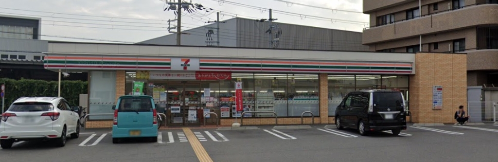 コンビニ　セブンイレブン 明石硯町店（コンビニ）まで502m