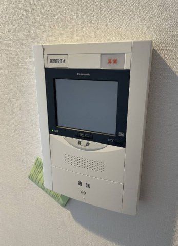 セキュリティ　☆モニター付きインターホン☆