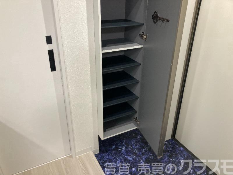 玄関　トールタイプのシューズボックスあり♪
