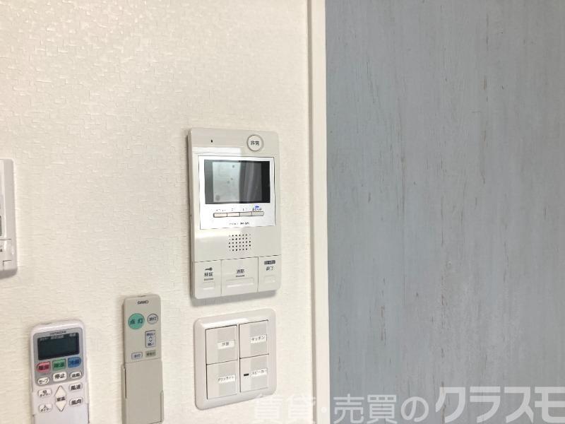 セキュリティ　来訪者が確認できるモニターホン♪