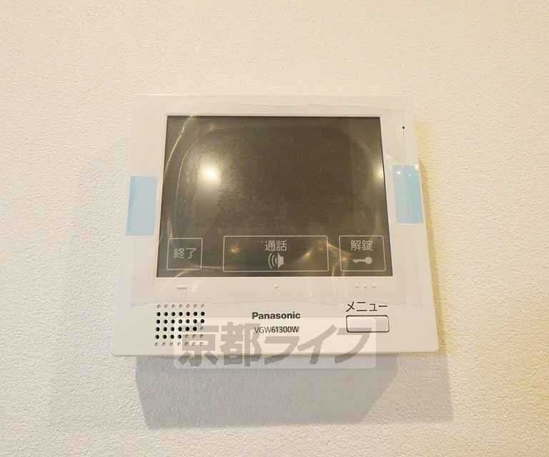 セキュリティ　ＴＶホン付きで安心ですね。