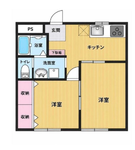カーサプレインの間取り写真
