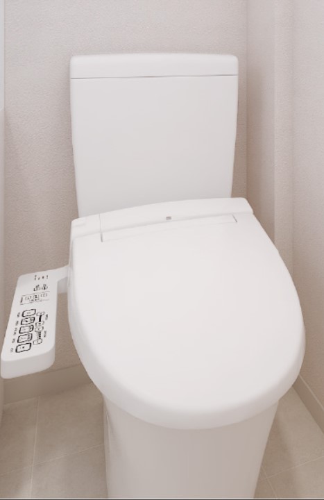 トイレ　落ち着いた色調のトイレです♪