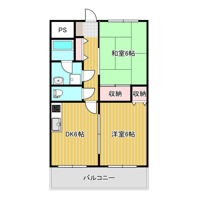 グランクル藤井の間取り写真