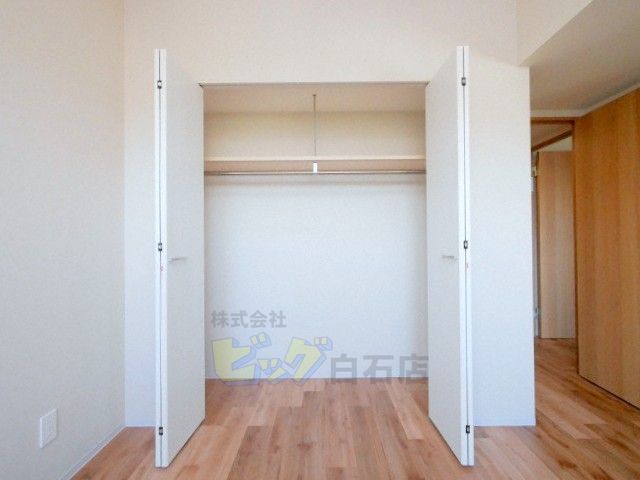 収納　各部屋にクローゼット付きです♪
