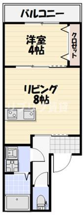 Lyk貝塚の間取り写真