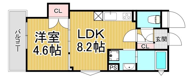仮)光明町新築アパートの間取り写真
