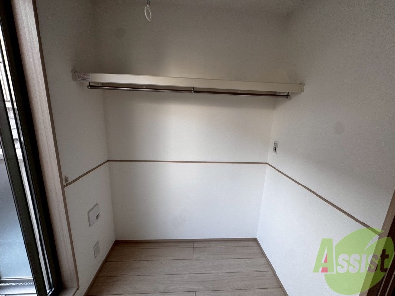 収納　ここに収納があります。収納があると部屋が広く使えます。