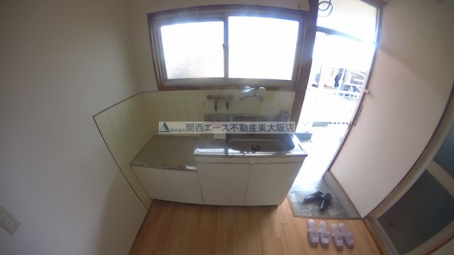 長池パンションC棟のキッチン写真