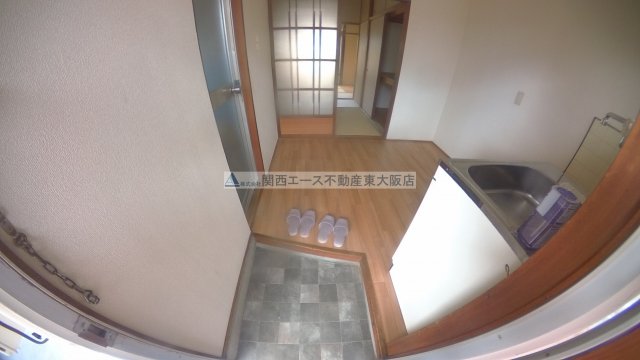 長池パンションC棟の玄関写真