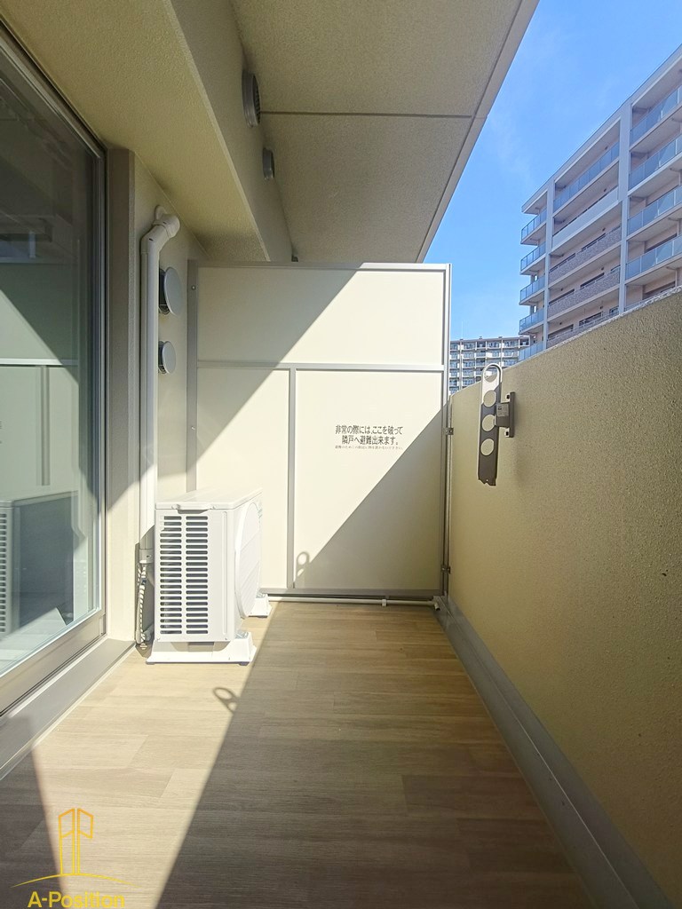 バルコニー　プレサンス京橋ＧＲＥＥＮ　ＹＡＲＤアルミラ
