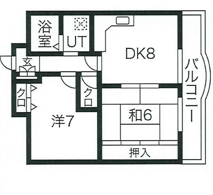 ビエント六甲IIの間取り写真