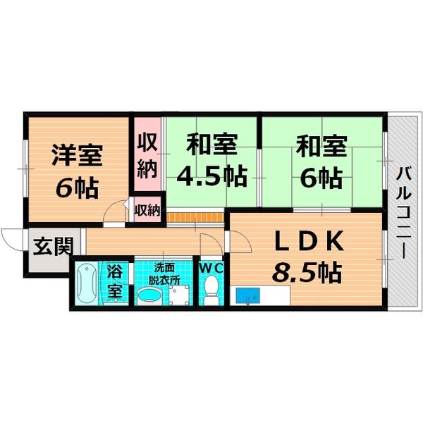 センチュリー壱番館の間取り写真