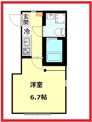 アンセス堀切菖蒲園の間取り写真