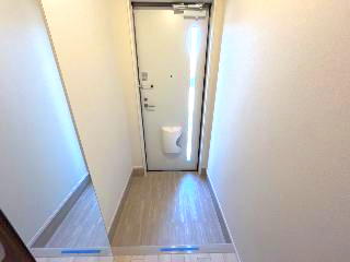 小信中島東鵜飼分新築アパートの玄関写真