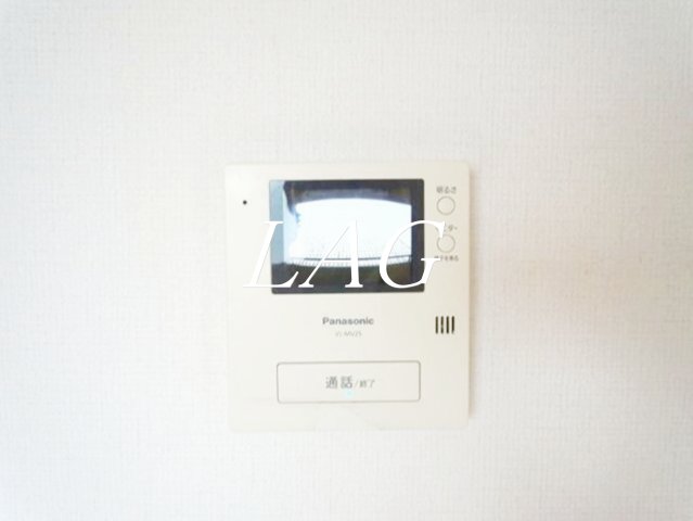 セキュリティ　モニター付きインターホンです。