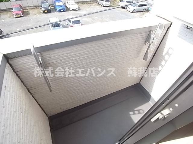 バルコニー　広々としたバルコニーです