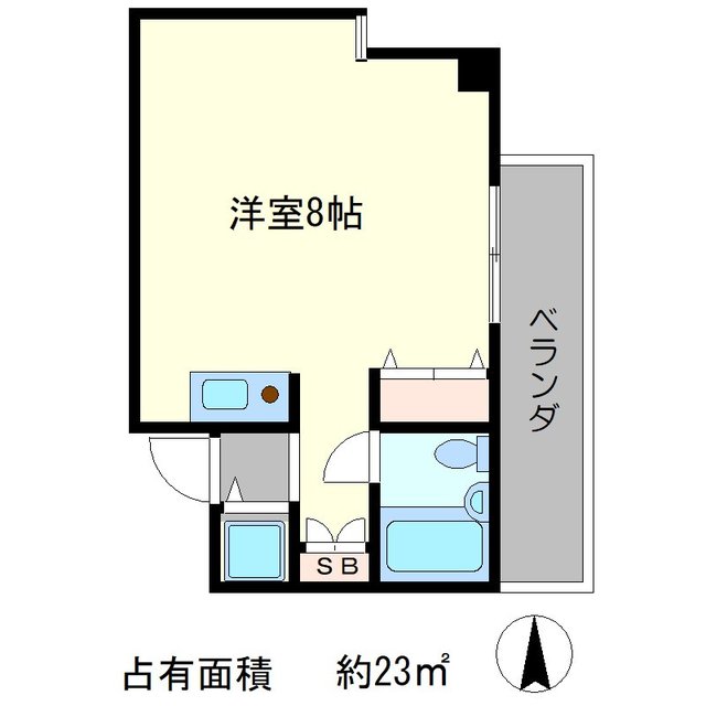 カーサデ下鴨の間取り写真