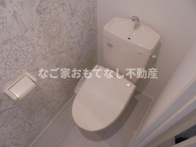 地下鉄鶴舞線 庄内通駅 徒歩10分 3階建 築9年のトイレ写真