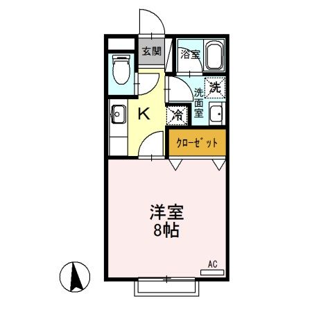 ハイブリッジ Aの間取り写真