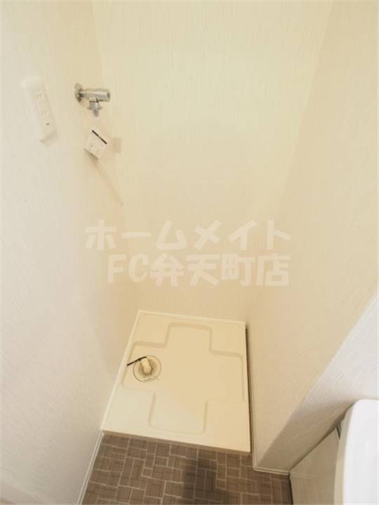 その他　室内洗濯置き場です