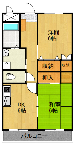 悠友館の間取り