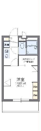 レオパレス富士見IIの間取り