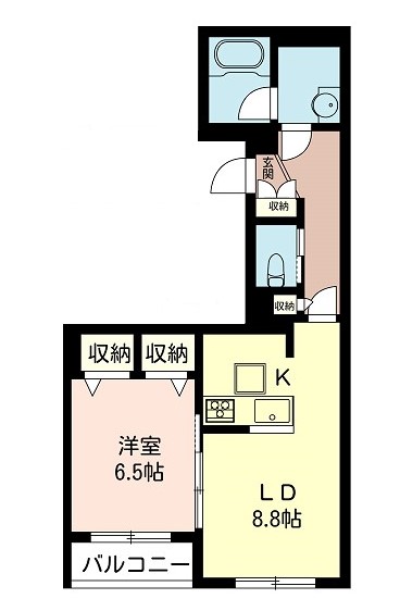 Plume Residence東日暮里の間取り写真