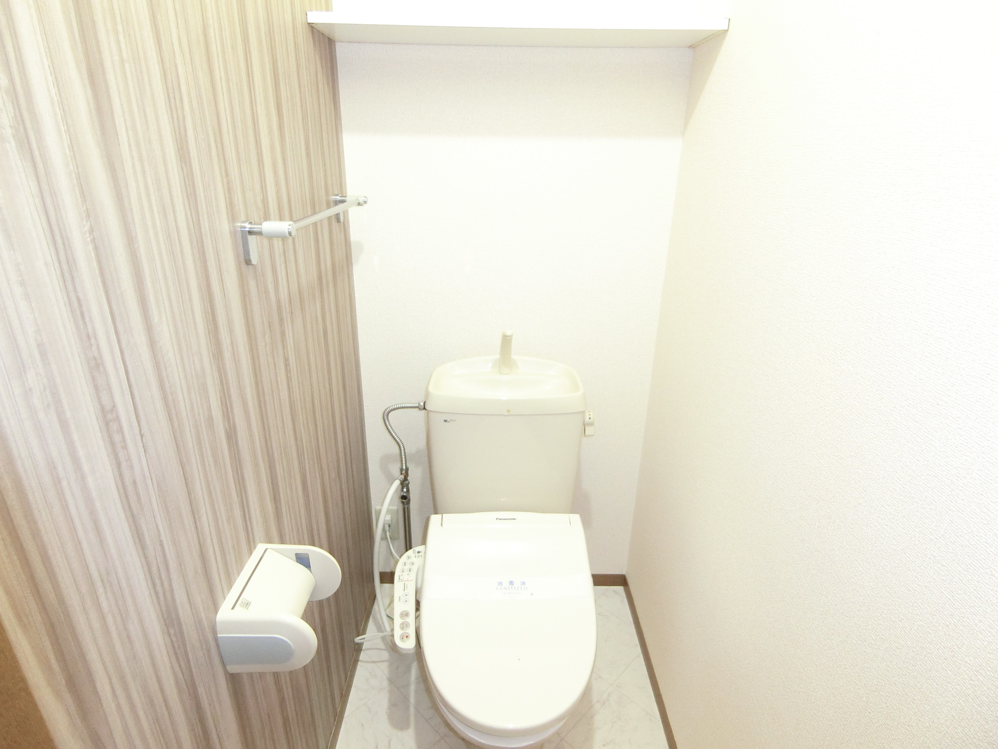 トイレ　シャワートイレでスッキリ